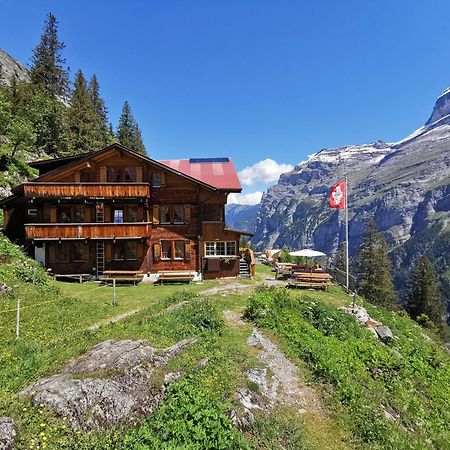 Berggasthaus Tschingelhorn Hotel Stechelberg Eksteriør billede