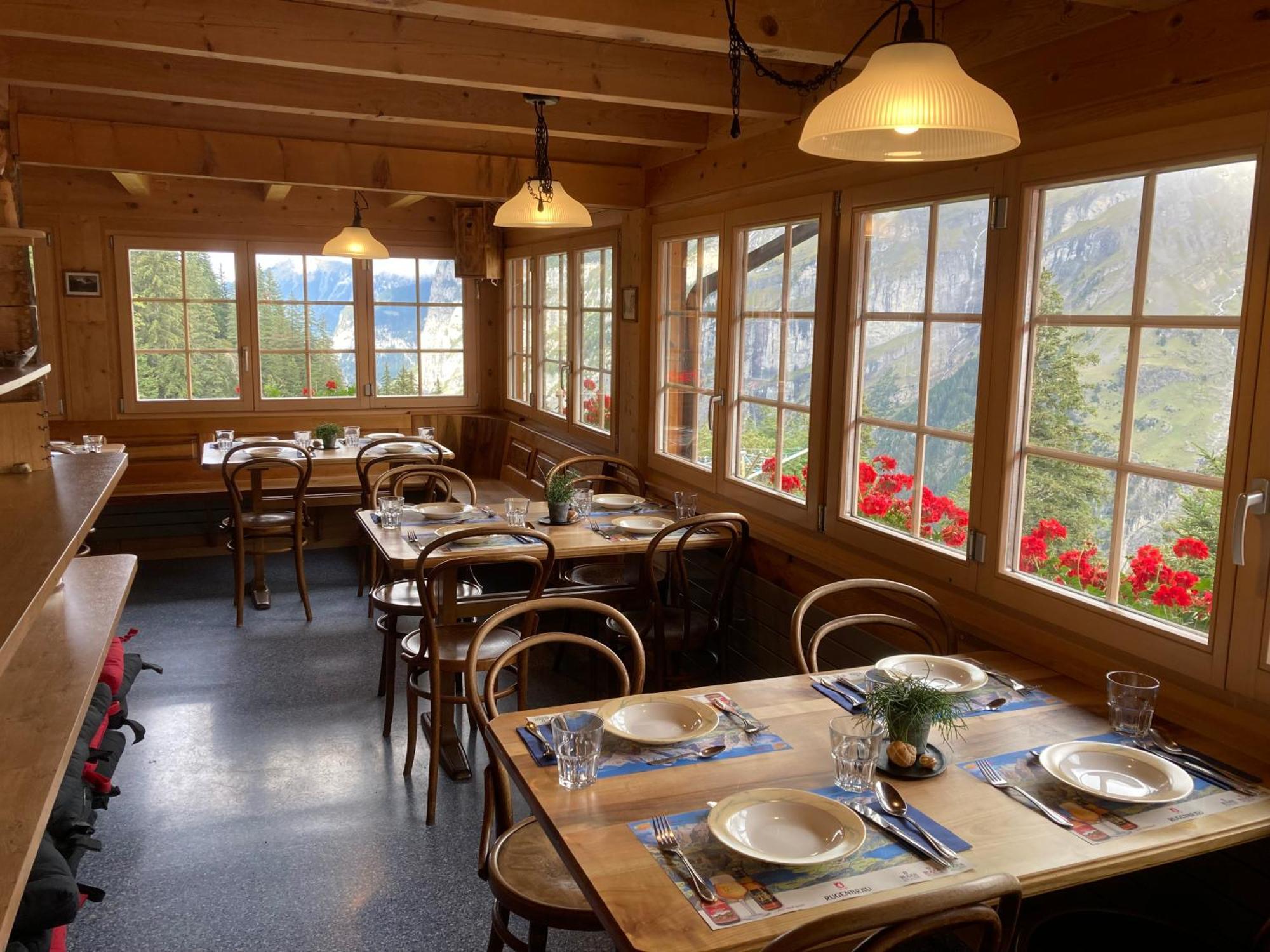 Berggasthaus Tschingelhorn Hotel Stechelberg Eksteriør billede